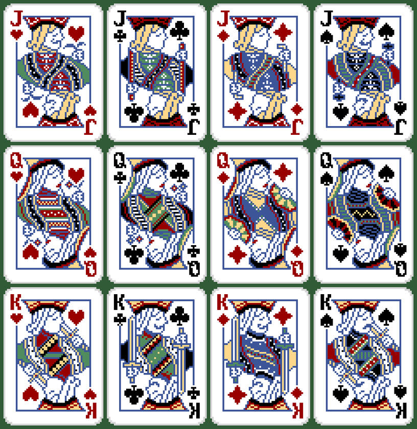 Pixel Playing Cards